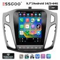 DAB+ Autoradio Für Ford Focus MK3 2012-2018 Android 14 Stereo GPS Navi RDS 2+64G