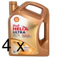1x Shell Helix Ultra ECT C2 C3 0W-30 4x5 Liter