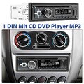 Autoradio Mit CD DVD Player MP3 USB AM/FM Radio AUX Eingang Radio Single 1 DIN