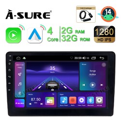 DAB 10" Für Ford Transit Tourneo Custom 18-2022 Autoradio Android 14 Carplay GPS