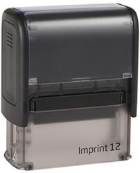 Adressstempel Imprint 12 - Stempel - 47x18mm - 5 Zeilen - Onlinedesigner