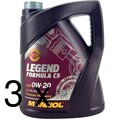 1x Mannol Legend Formula C5 0W-20 3x5 Liter