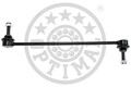 Stabilisatoranbindung Vorderachse links Koppelstange G7-885 OPTIMAL für RENAULT