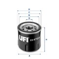 UFI Ölfilter 23.470.00 für DACIA  passend für NISSAN RENAULT