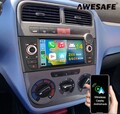 7" Android 14 Autoradio Für Fiat Grande Punto 2007-2012 Linea Apple Carplay Navi