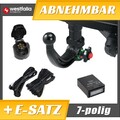 Anhängerkupplung abnehmbar +E-Satz 7p für Ford S-Max I 06-15 WESTFALIA