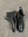 Chelsea Boots Leder im Budapester Stil Gr. 37/38