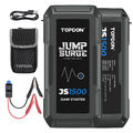 TOPDON JS1500 1500A 10000mAh Auto Starthilfe Jump Starter Booster Powerbank 3IN1