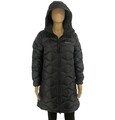 Peak Performance Damen Schwarze Helium Daunen Kapuzenparka Jacke Mantel Größe S