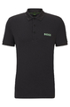 BOSS GREEN Paule Schwarz Poloshirt Baumwolle Alltag T-Shirt (50512789-016)