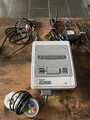 Super Nintendo SNES Konsole mit Controller, Grau, PAL und Originalen Kabel