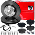 brembo BREMSSCHEIBEN 345mm + BELÄGE HINTEN passend für BMW 5er G31 Touring Kombi