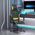 Gaming Stuhl Stoff Drehbar Schreibtischstuhl Bürostuhl Chefsessel vidaXL