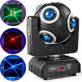 150W Moving Head LED Beam Bühnenlicht RGBW DMX512 Stroboskop DJ Disco Partylicht