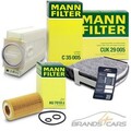 MANN-FILTER INSPEKTIONSPAKET FILTERSATZ A FÜR MERCEDES C-KLASSE W204 220 250 CDI