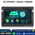 7" Android 13 Autoradio GPS Navi WiFi Für VW Polo 9N Passat B5 Golf Sharan T5 T4