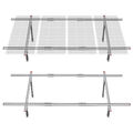 Solarpanel Kit Halterung 4 Stück Solarmodul solaranlage Photovoltaik Flachdach