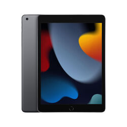 APPLE iPad Wi-Fi (9. Generation 2021), Tablet, 64 GB, 10,2 Zoll, Space Grau