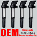 4X OEM  Zündspule für BMW E46 E39 E53 E60 E63 E65 E66 E88 X3 X5 M3 Z4 1213171221