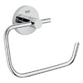 Grohe WC-Papierhalter Essentials 40689 ohne Deckel Metall chrom, 40689001