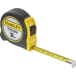 Stanley Tylon Rollbandmaß mit EG-Prüfzeichen (Genauigkeit 2) Rollmeter 3m