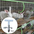Automatischer Kaninchen Nippel Wasserspender für Kaninchenkäfige, Ratten,