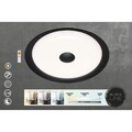Briloner LED Deckenleuchte Schwarz Ø46,3cm 24W 1920lm CCT Dimmbar Fernbedienung