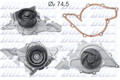 Wasserpumpe Motorkühlung DOLZ A195 für A4 ALLROAD A6 AUDI 8D5 C5 B5 8D2 4B2 4B5