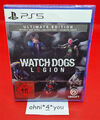 Watch Dogs: Legion Ultimate Edition PS5 Sony PlayStation 5 Videospiel *NEU&OVP*