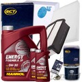 INSPEKTIONSPAKET + 6L 5W30 ÖL passend für HYUNDAI ix35 KIA SPORTAGE 3 1.6 2.0