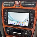 Für Mercedes C/CLK/G Klasse W203 W209 Vito Autoradio Carplay Android 15 GPS 64GB