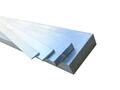 Flachstange Aluminium Länge 1000mm AlMgSi0,5 Profil Aluprofil Flach ALU Stange 