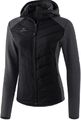 Erima Damen Hybridjacke Strickfleecejacke Jacke schwarz grau Gr.  38 40 42 46