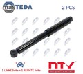 A-MS-002 STOSSDAMPFER STOßDÄMPFER 2 STÜCK PAAR HINTEN NTY 2PCS NEU