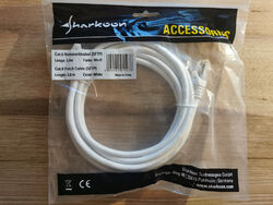 Patchkabel Cat.6 S/FTP RJ45 DSL Ethernet TV Netzwerk LAN 5GB weiß 3m