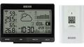 Eurochron Funk Wetterstation Außensensor Hygrometer Thermometer Barometer Uhr