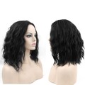  Severus Snape Wig Perücke Locken Schwarz Frauenperücken Kurze Curly