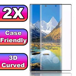 2x Panzerfolie Schutz Glas für Samsung Galaxy S23 S22 S21 Plus Ultra 9H Full 3D