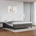 Boxspringbett mit Matratze Bettgestell Polsterbett Bett Kunstleder vidaXL