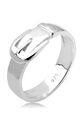 Gürtel Ring 925 Sterling Silber Elli Damen Bandring Basic Klassik Geschenkidee