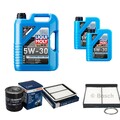 BOSCH Inspektionspaket 7 L Liqui Moly Longtime High Tech 5W-30 für Subaru
