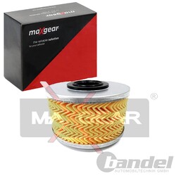 MAXGEAR KRAFTSTOFFFILTER FILTEREINSATZ passend für DACIA SOLENZA RENAULT CLIO