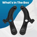 2X QUERLENKER LENKER SET+TRAGGELENKE VORNE LINKS+RECHTS FÜR SUZUKI OPEL AGILA B