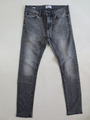 Stretch Jeans ONLY & SONS man Skinny WARP GREY W29 L30 grau grey denim used/Ae15