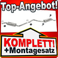 Auspuff für VW T4 TRANSPORTER IV 1.9 2.0 2.4 D 2.5 LWB 1990-1995 Auspuffanlage