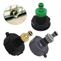 IBC Adapter 3/4 Mit Auslaufhahn Regenwasser F??r 1000L Container Tank Fass S60X6