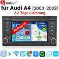 Android 15 Autoradio Für Audi A4 8E 8H B6 B7 2000-2009 Carplay GPS Navi RDS SWC
