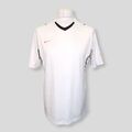 Nike Mercurial T-Shirt Herren Größe L weiß kurzärmelig Grafikdruck T-Shirt