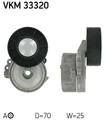 SKF Spannrolle, Keilrippenriemen VKM 33320 für PEUGEOT FORD FIAT VOLVO CITROËN