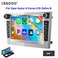 DAB+ 2+64G Android 13 Für Opel Astra Corsa Vectra Zafira B Carplay BT Autoradio